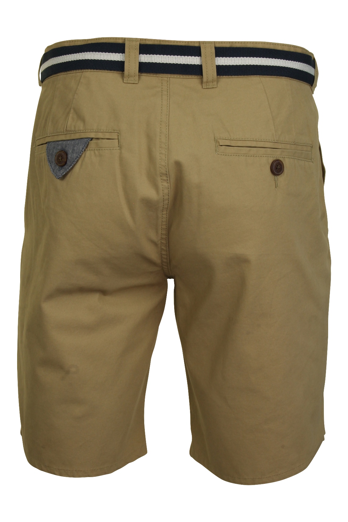 Mens Chino Shorts by Tokyo Laundry /'Crater/' With Belt