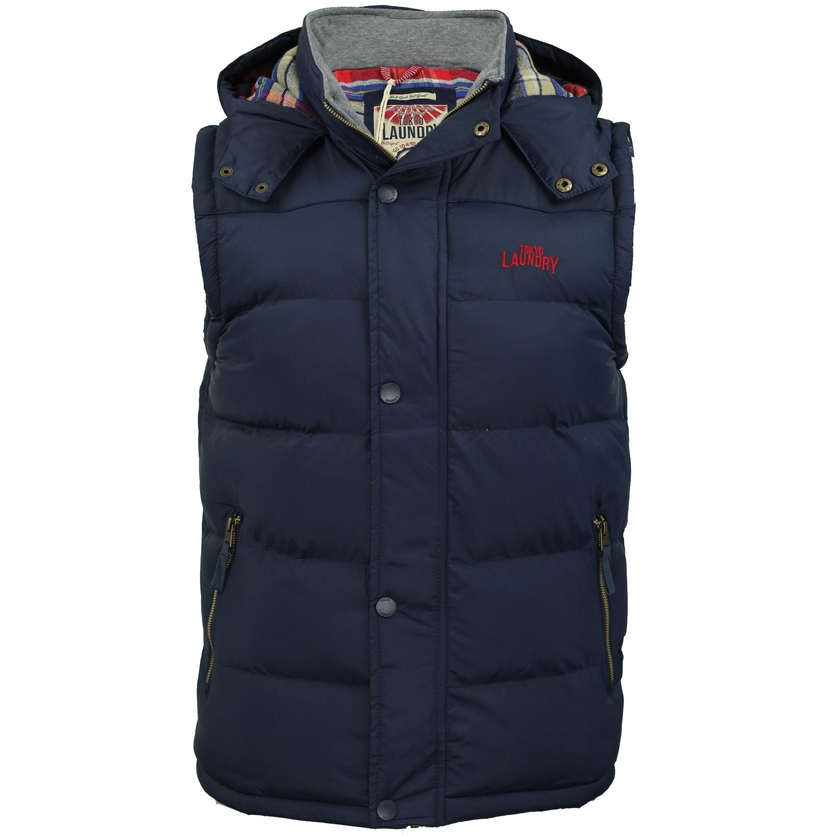 Mens Bodywarmer Gilet Coat by Tokyo Laundry 'Kyber Two' eBay