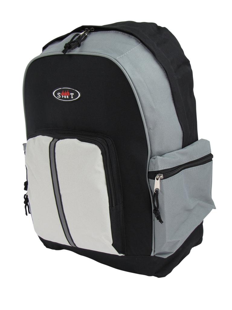 Mens Boys Sports School BackPack/ Rucksack Bag Top Front and Side