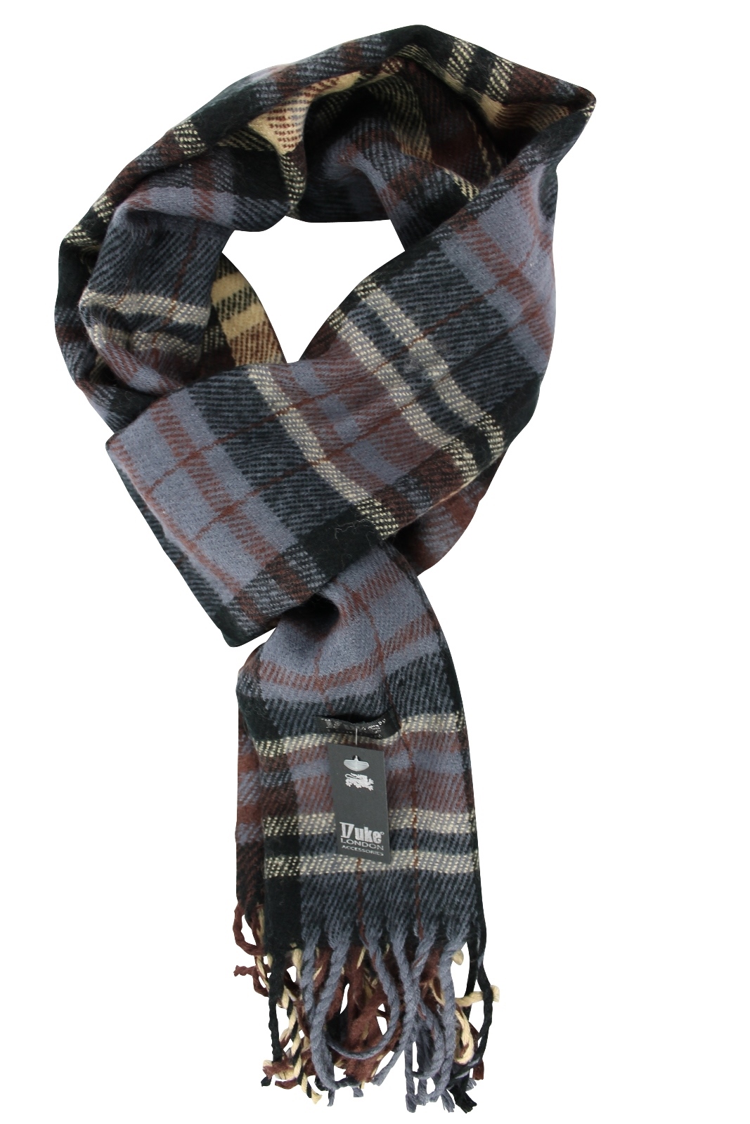 Mens Duke Winter Fashion Stripe Scarfs Scarves eBay
