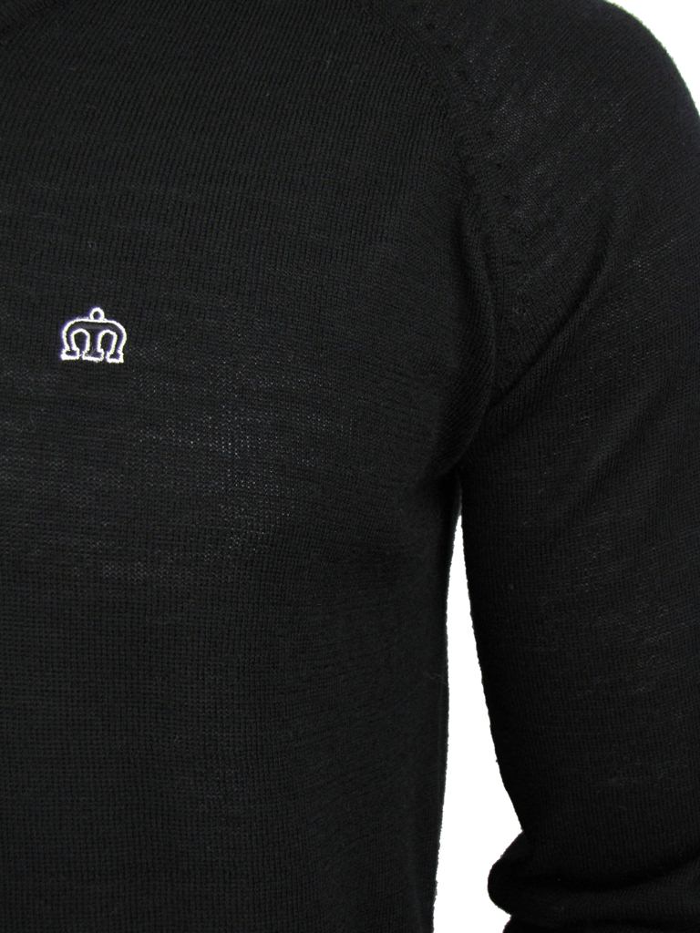 Merc London V-Neck Wool Jumper /'Conrad/' Mod Retro