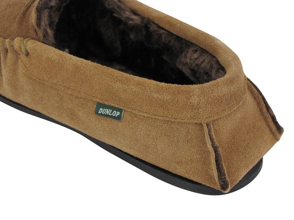 mens leather lined slippers mens dunlop moccasin everett slippers suede leather mens leather lined slippers mens dunlop moccasin everett slippers suede leather