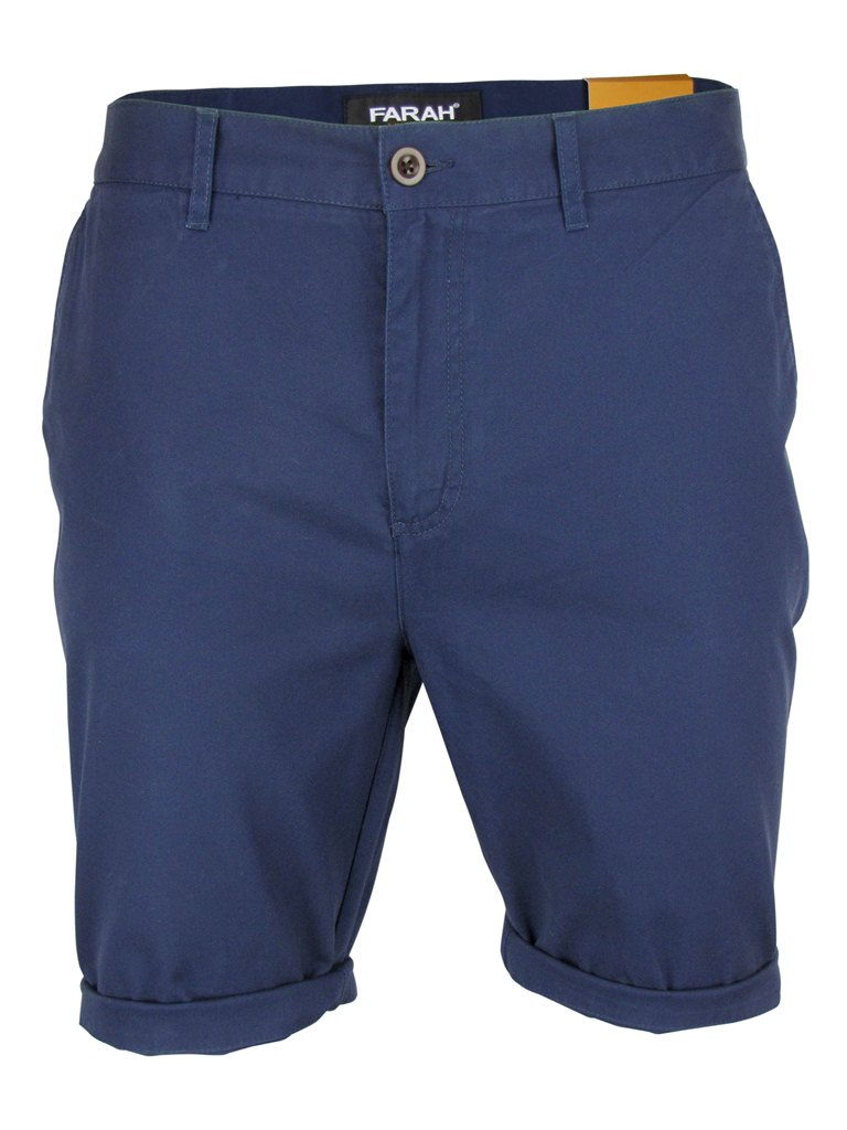 Mens Farah Vintage 'The Chester' Cotton Twill Chino Shorts eBay
