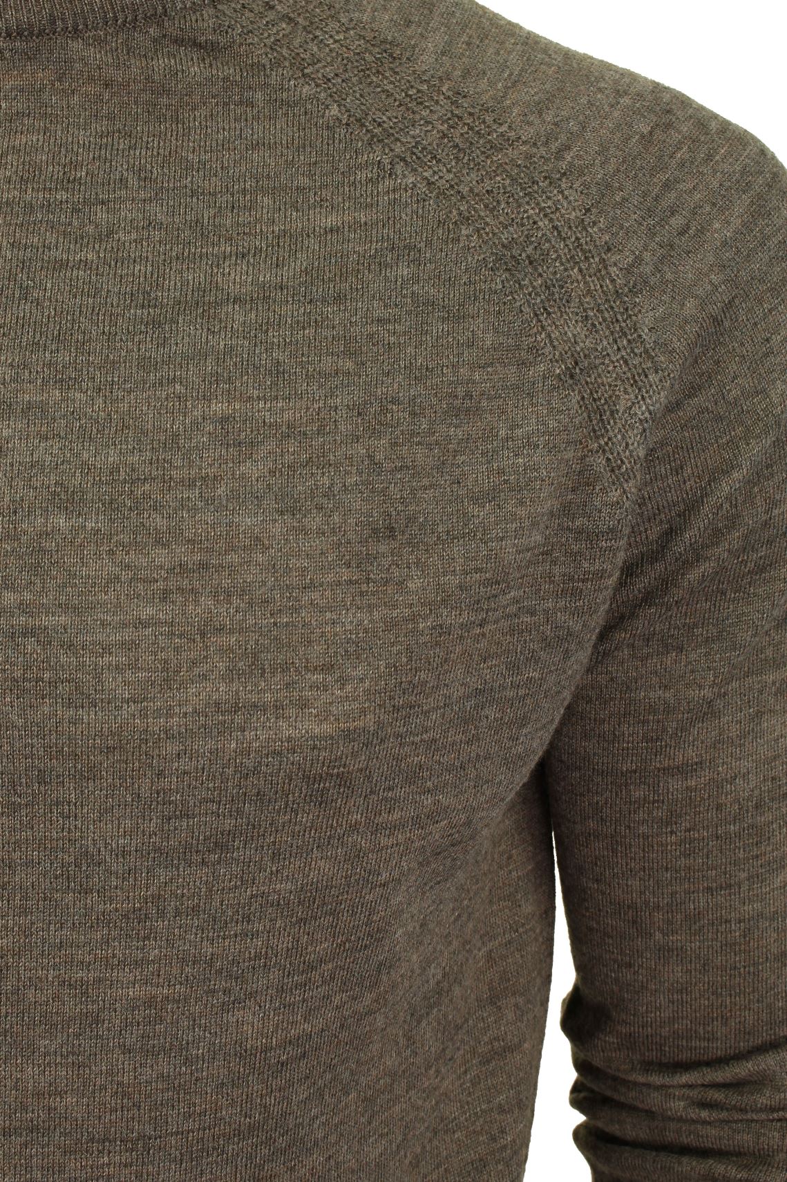 Mens Lightweight 100/% Wool Jumper by Threadbare /'Troy/' Crew Neck