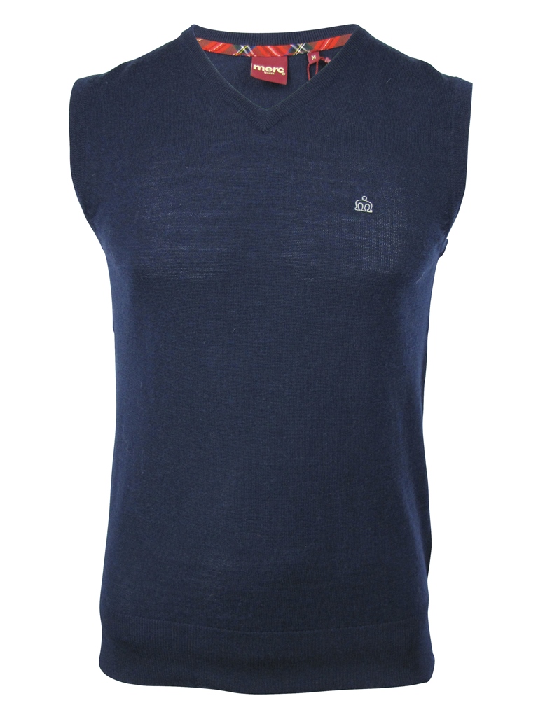 Mens Merc London Wool Tank Top Jumper 'Jenz' Mod Retro eBay