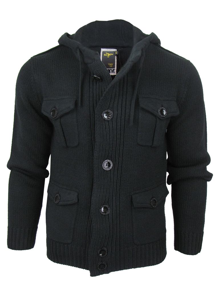 Le Breve Mens 'Jewel' Heavy Weight 4 Pocket Jumper/ Cardigan eBay