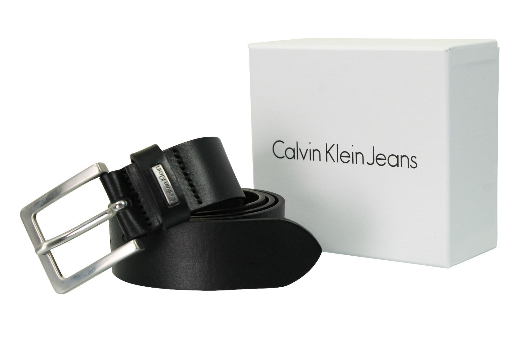 Mens Real Leather Belt by Calvin Klein 'Mino 3'