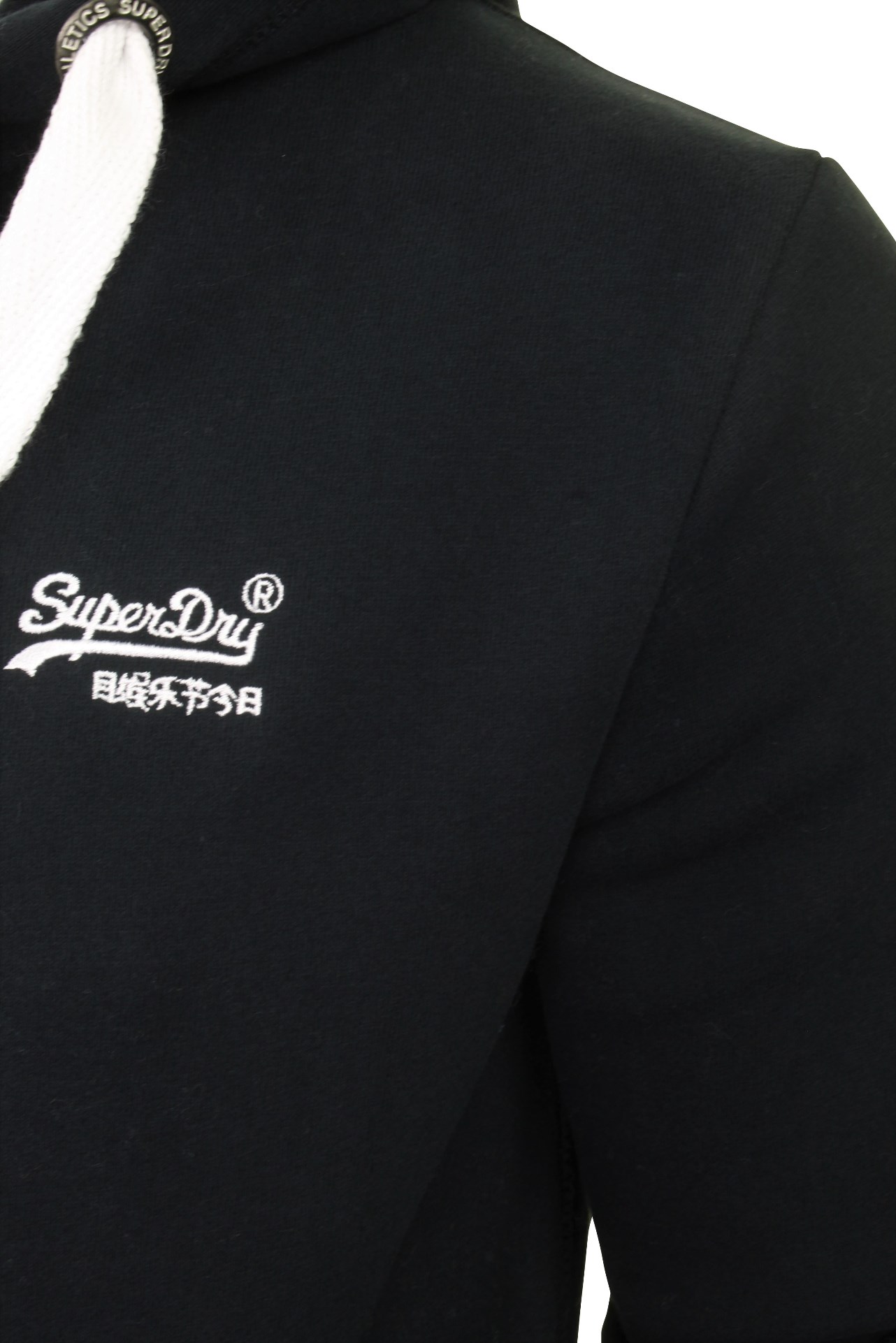 Superdry Mens /'Orange Label/' Zip Front Hoodie