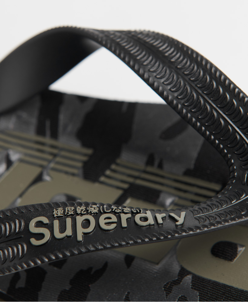 Superdry Mens Sandals//Flip Flops /'Scuba Camo/'