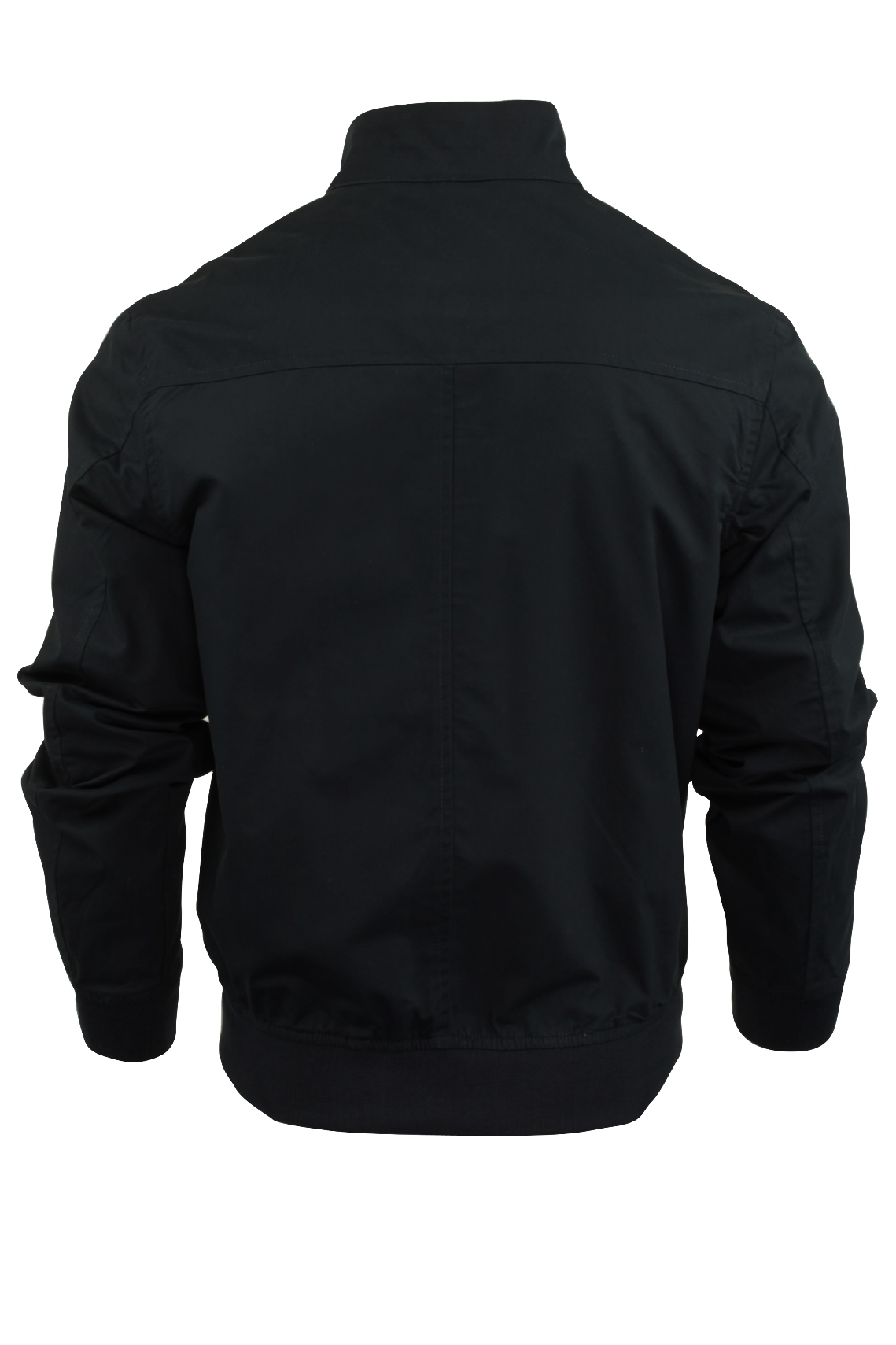 Mens Classic Harrington Jacket by Brave Soul with Red Tartan Lining eBay