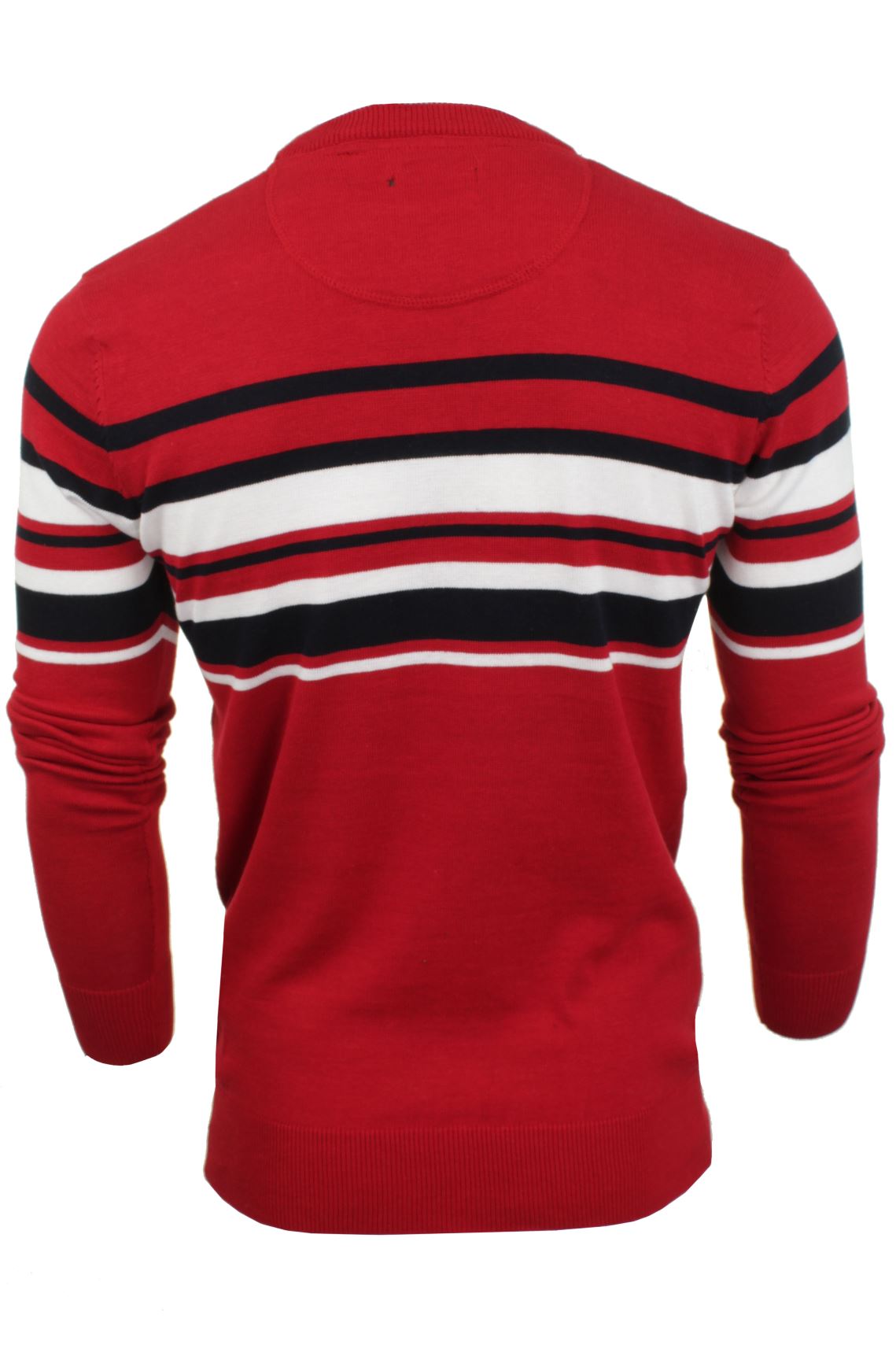 Jersey De Cuello Redondo para Hombre Por Brave Soul detalle a rayas con