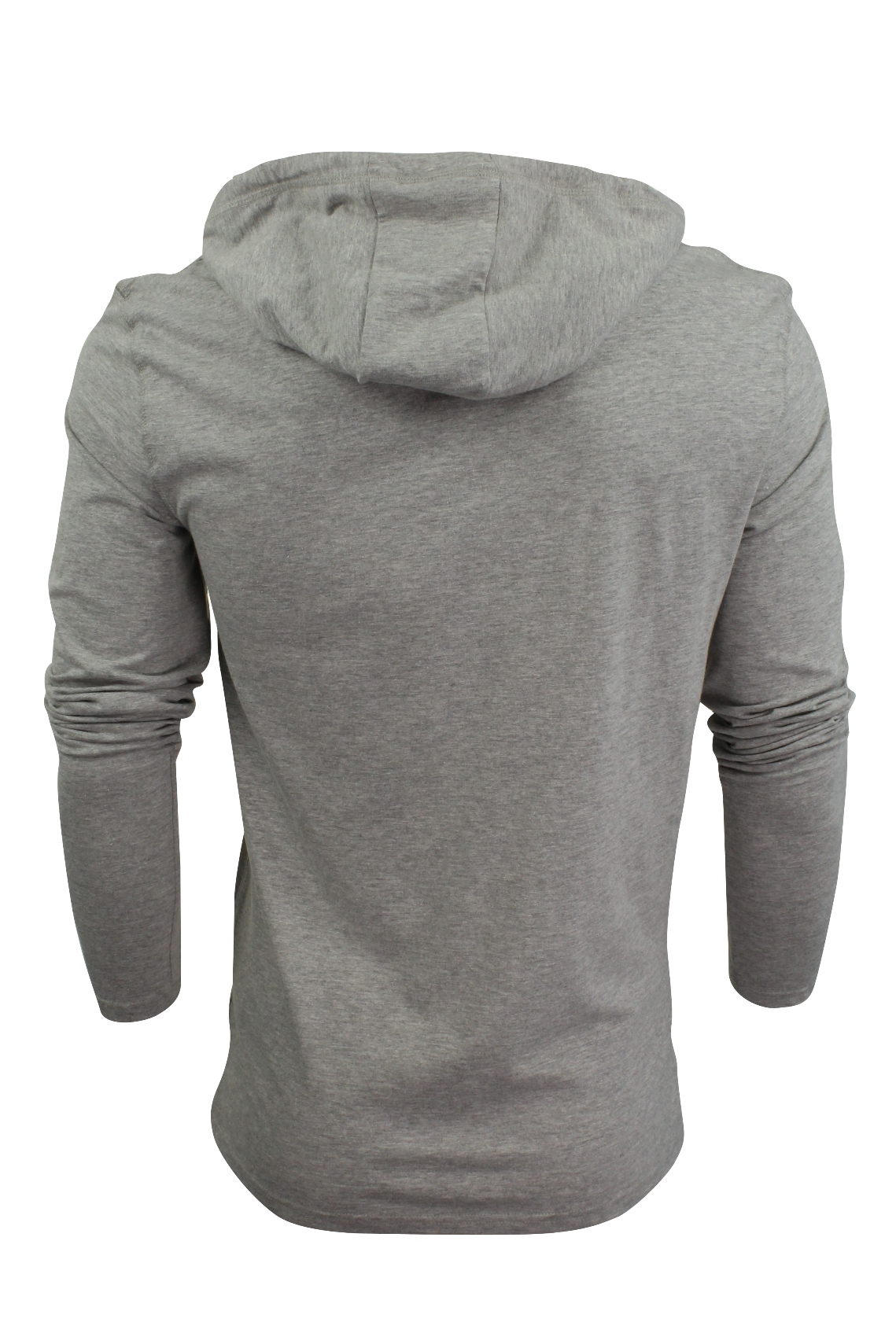 Mens Hoodie T-Shirt by Brave Soul /'Morris/' Long Sleeved