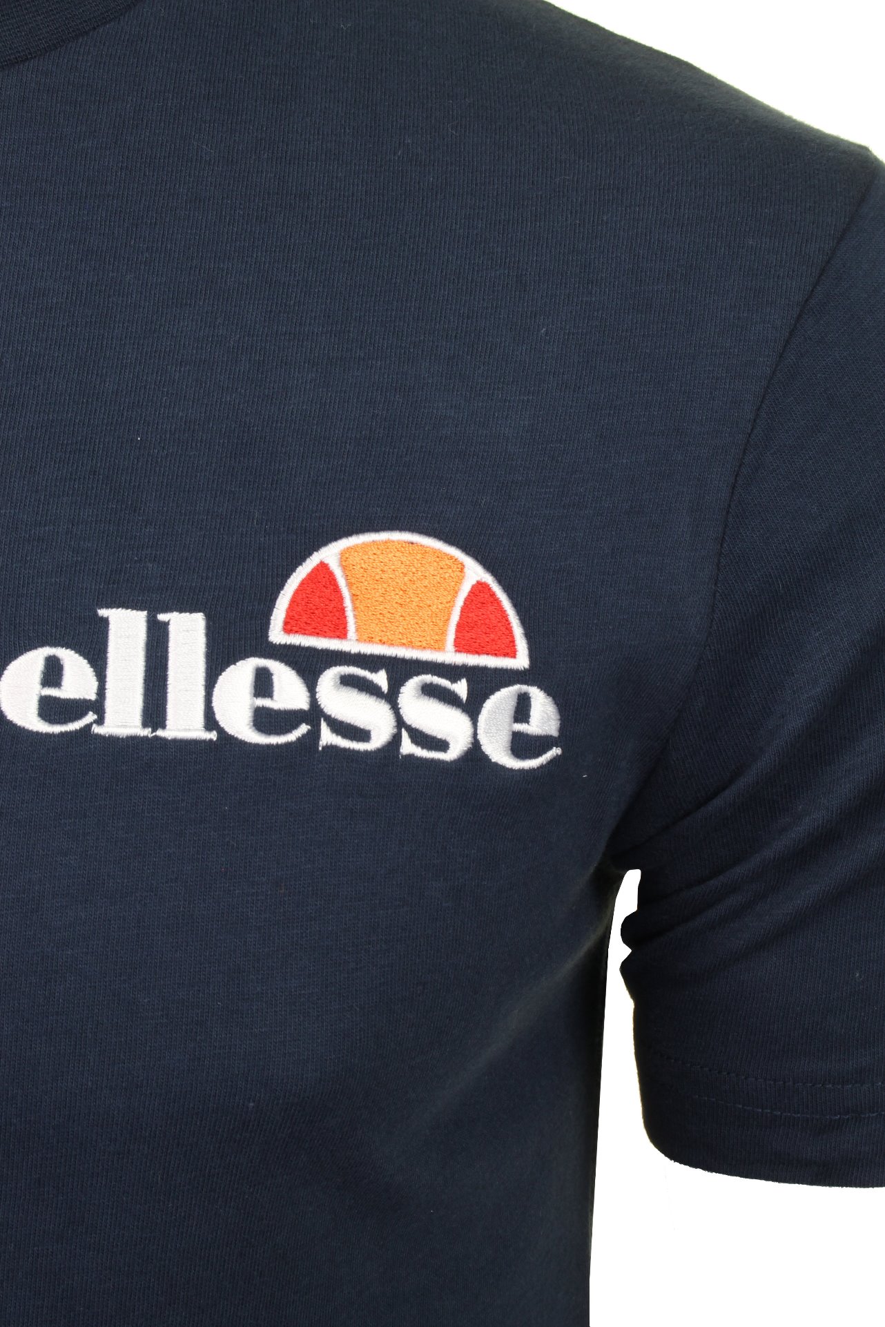 Ellesse Homme Poitrine Logo T-shirt à encolure ras-du-cou VOODOO-à Manches Courtes