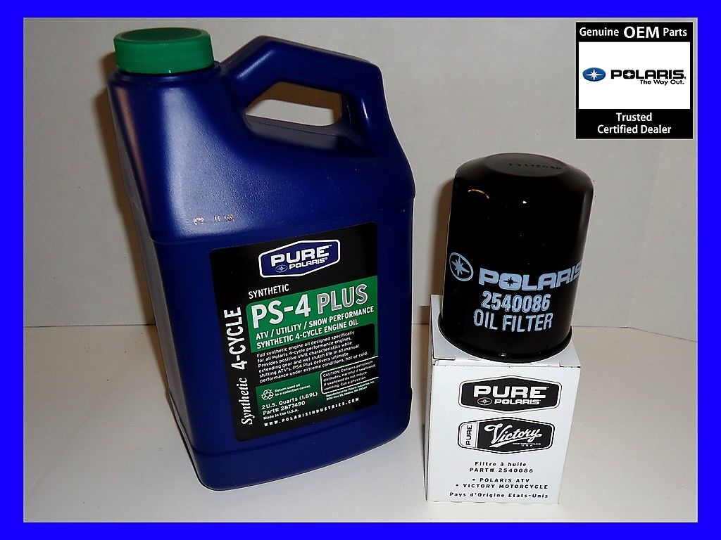 OEM 0211 Polaris Sportsman 600 700 800 EFI X2 Oil and Filter Change