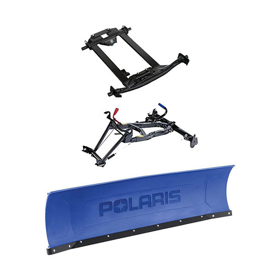 OEM Glacier Pro Poly Plow Kit No Winch 2013 2014 Polaris Sportsman 500