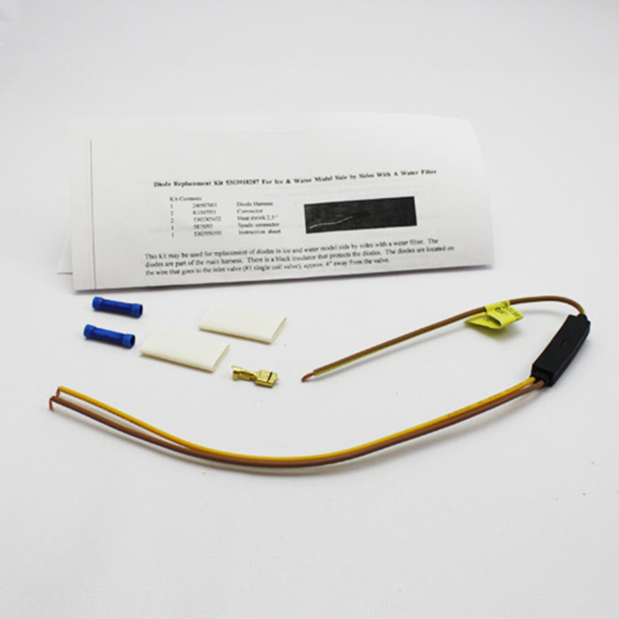 5303918287 Frigidaire Refrigerator Water Valve Diode Repair Kit eBay