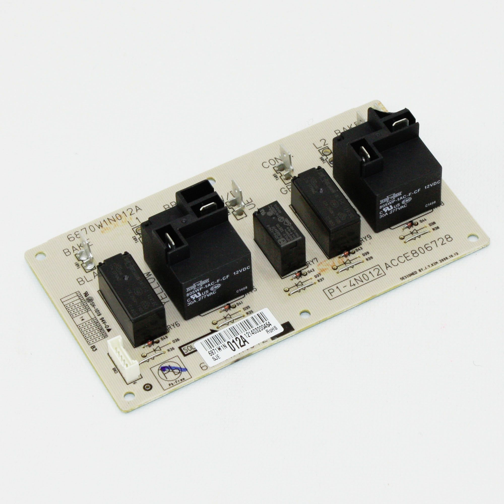 6871W1N012A LG Range Oven Control Board
