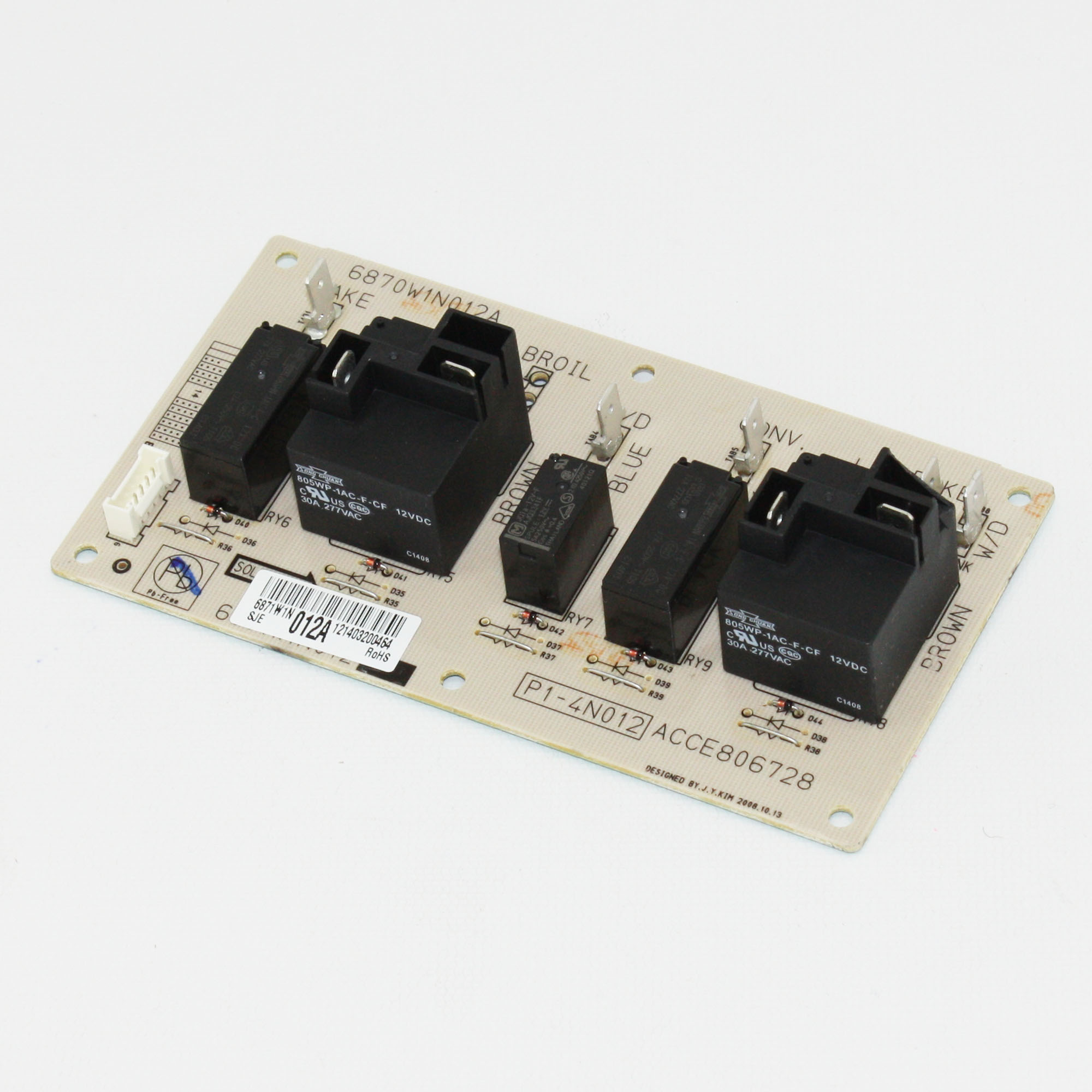6871W1N012A LG Range Oven Control Board
