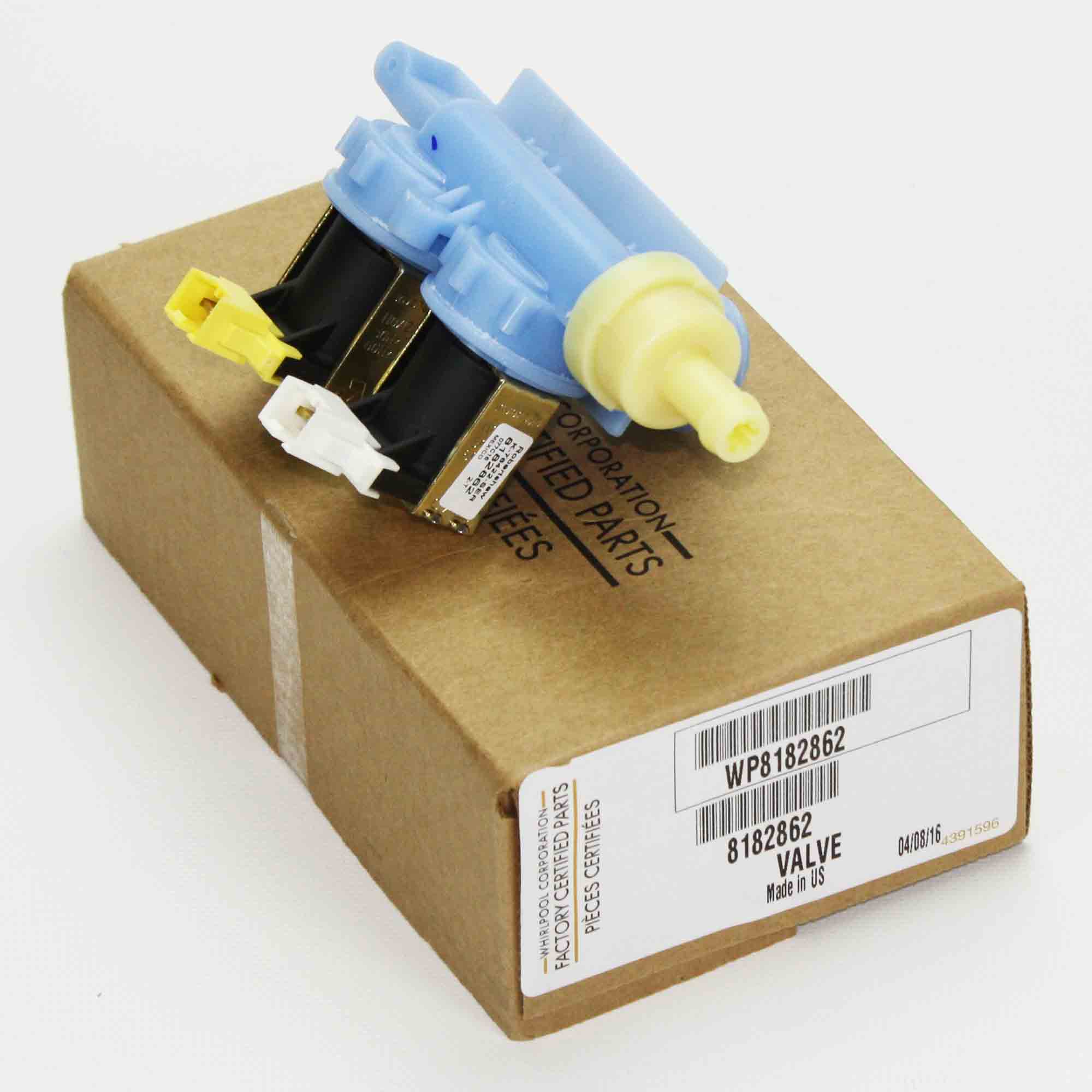 WP8182862 For Whirlpool Washing Machine Water Inlet Valve