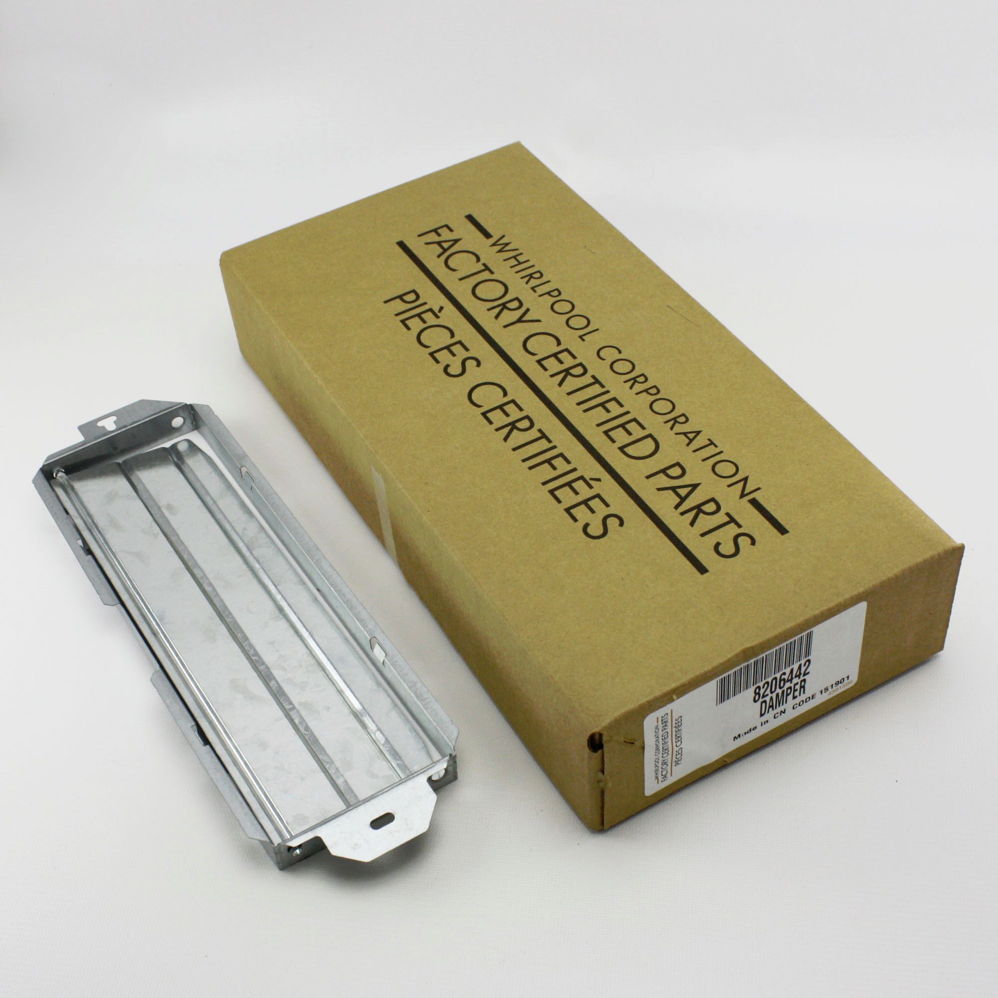 W10843943 For Whirlpool Microwave Vent Damper eBay