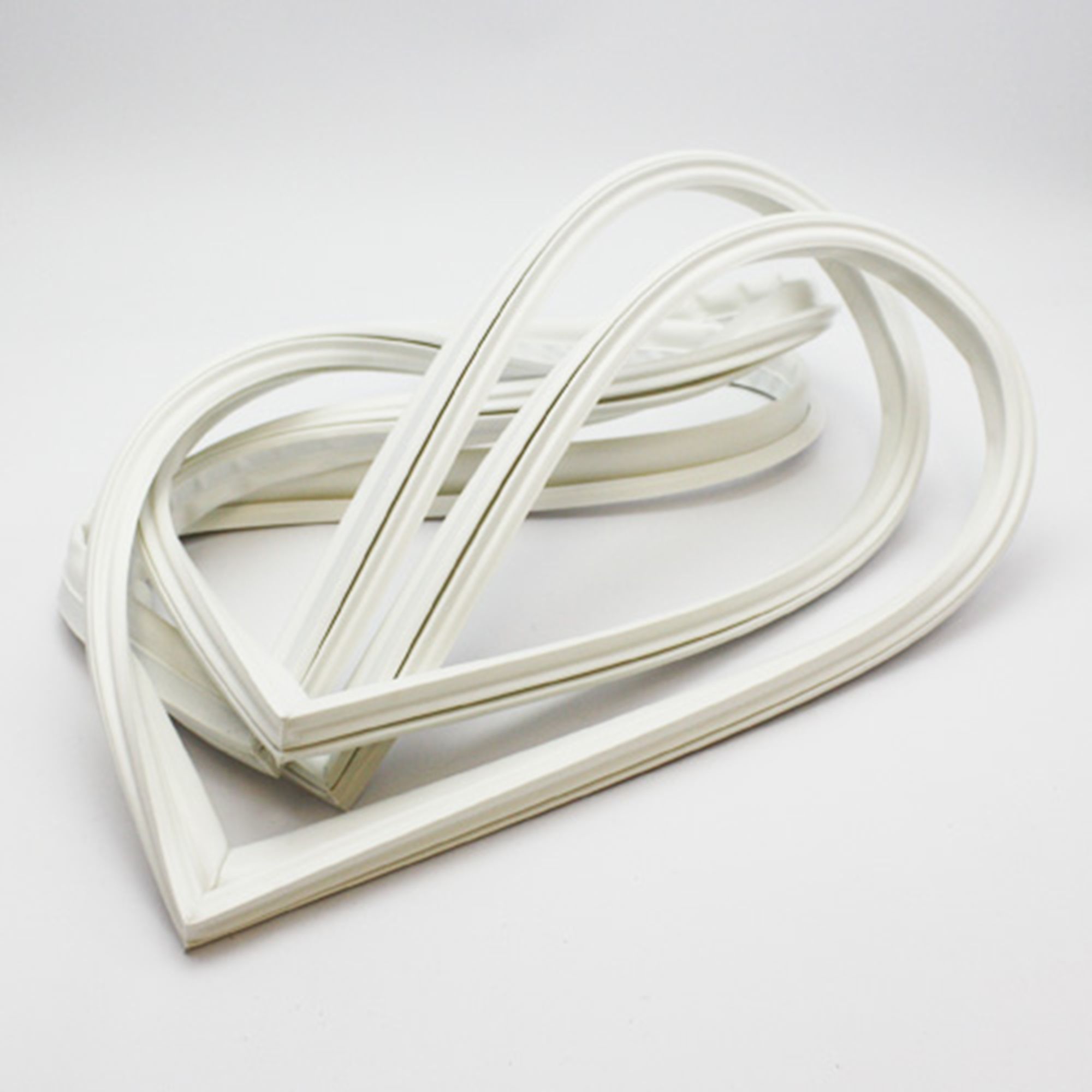 WR24X450 Fresh Food Refrigerator Door Gasket and Seal White Fits GE and