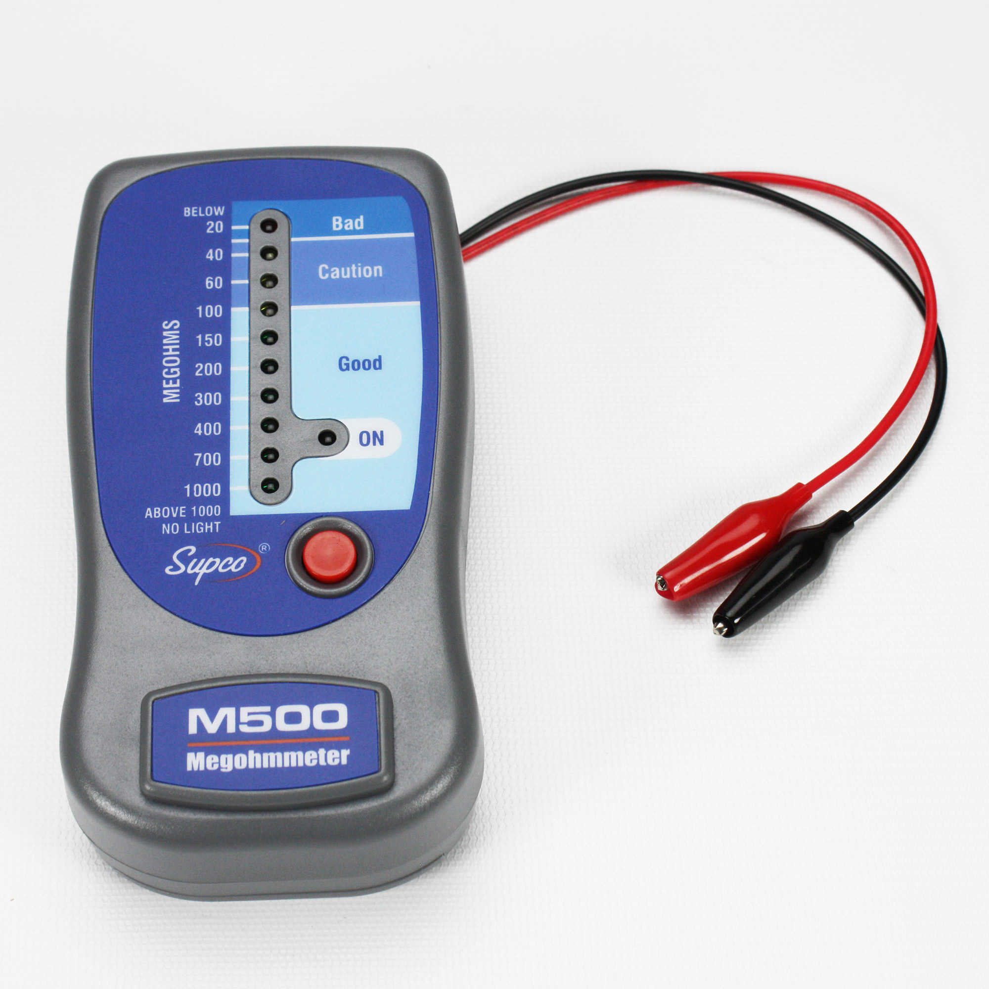 M500 Genuine OEM Megohmmeter Insulation Tester Supco W/ Bag eBay