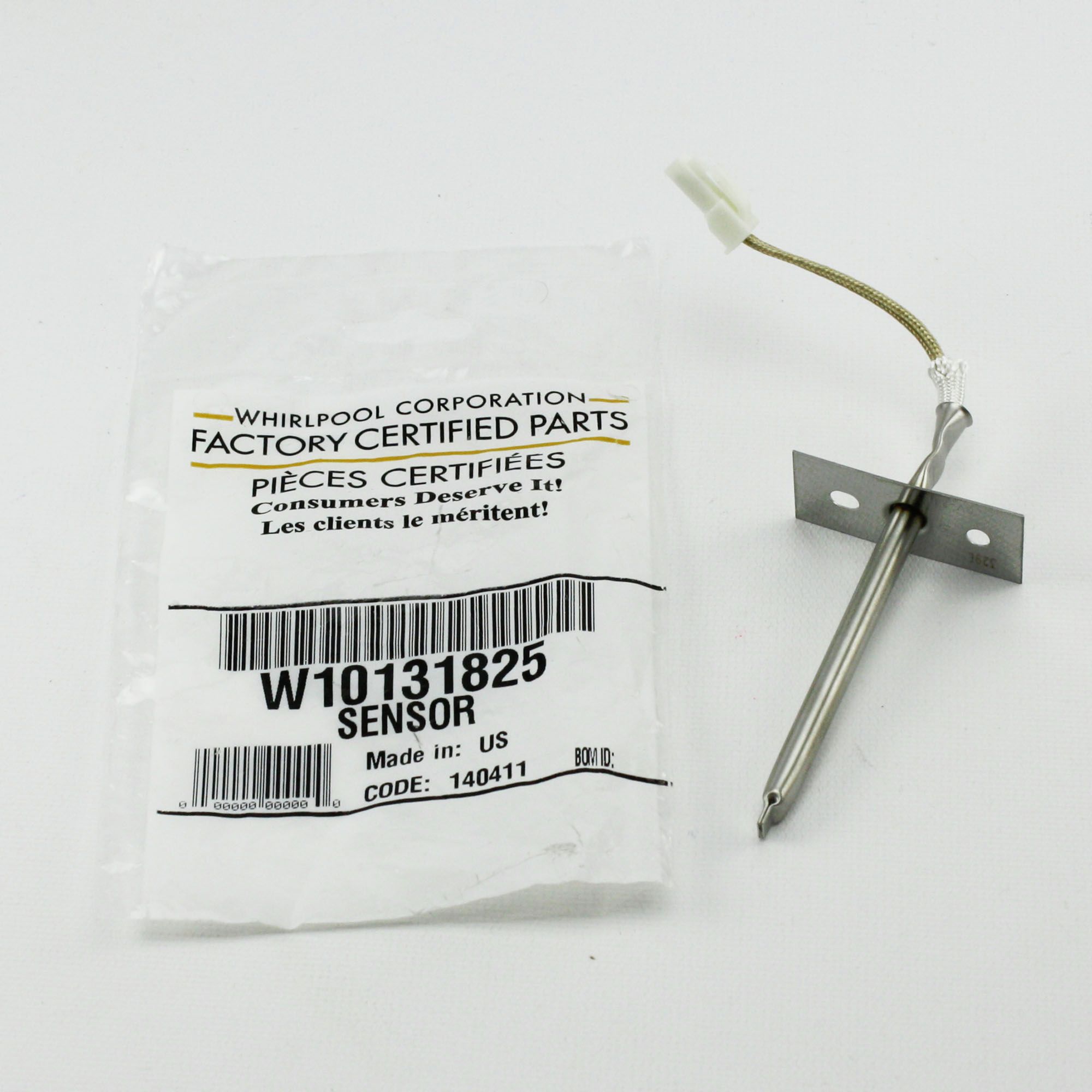 Genuine OEM W10131825 Whirlpool Maytag Kenmore Oven Temperature Sensor