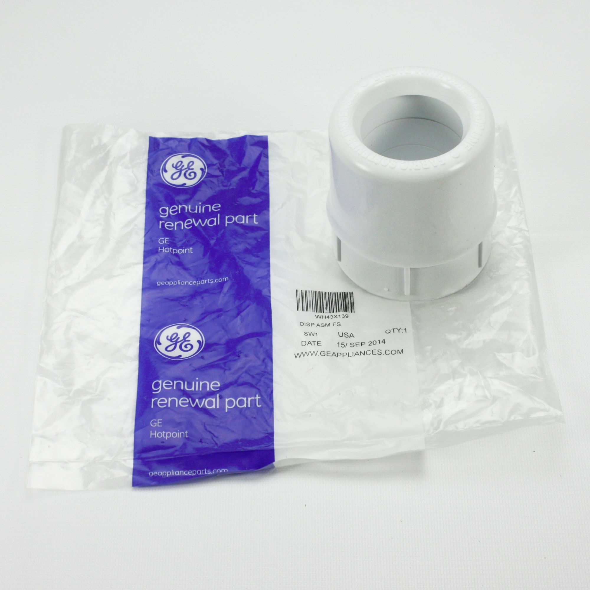 WH43X139 For GE Washing Machine Softener Dispenser