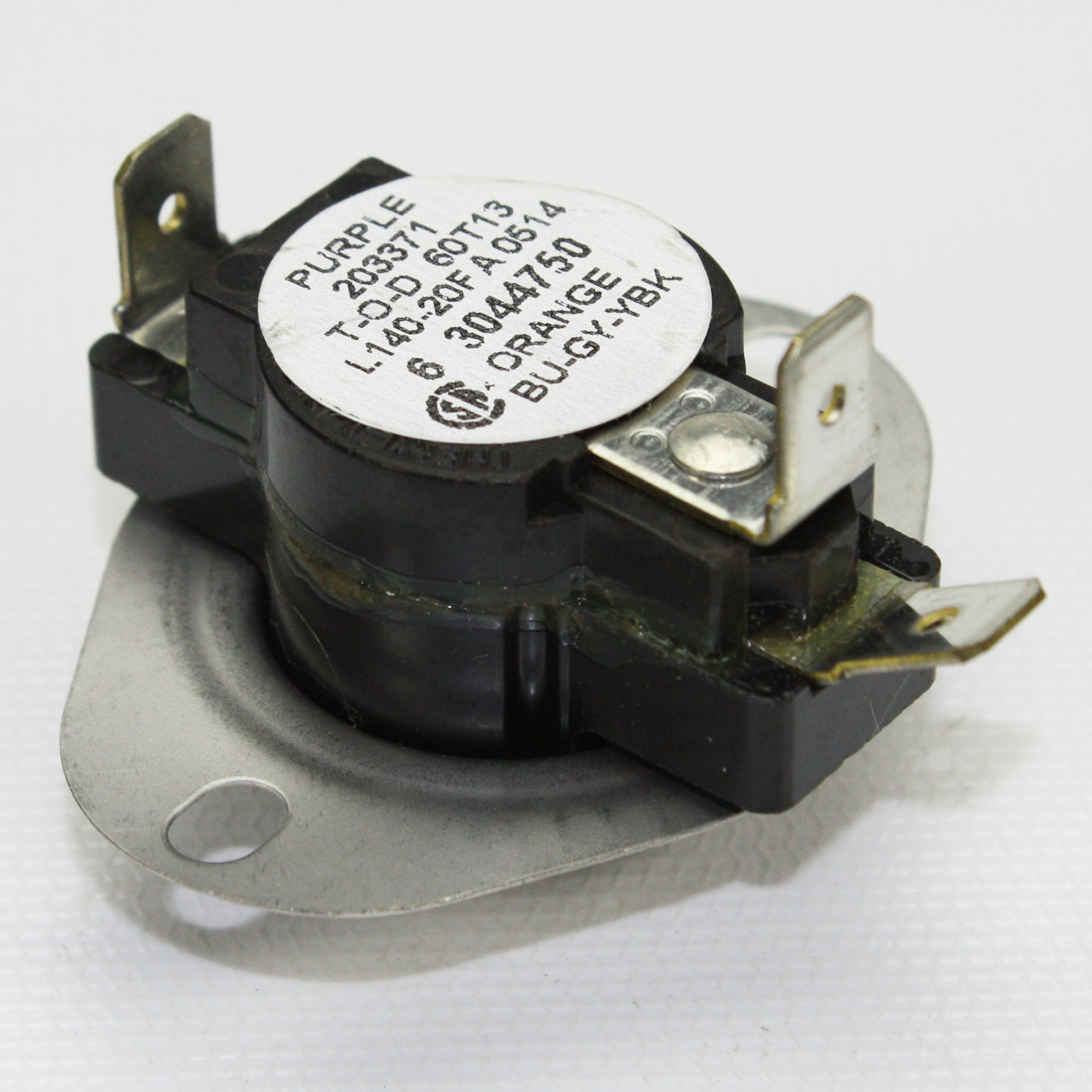 WPY304475 Whirlpool Clothes Dryer Cycling Thermostat