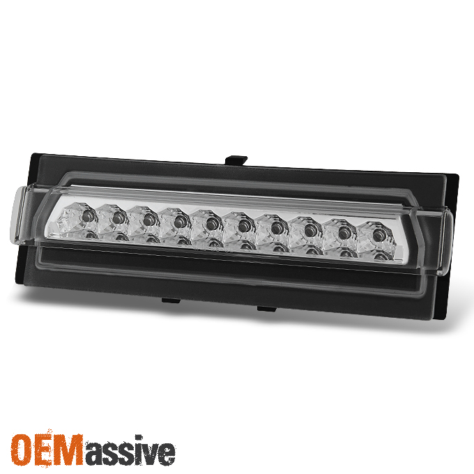 9196 Chevy Corvette C4 Chrome Clear Rear Full LED 3rd Third Brake