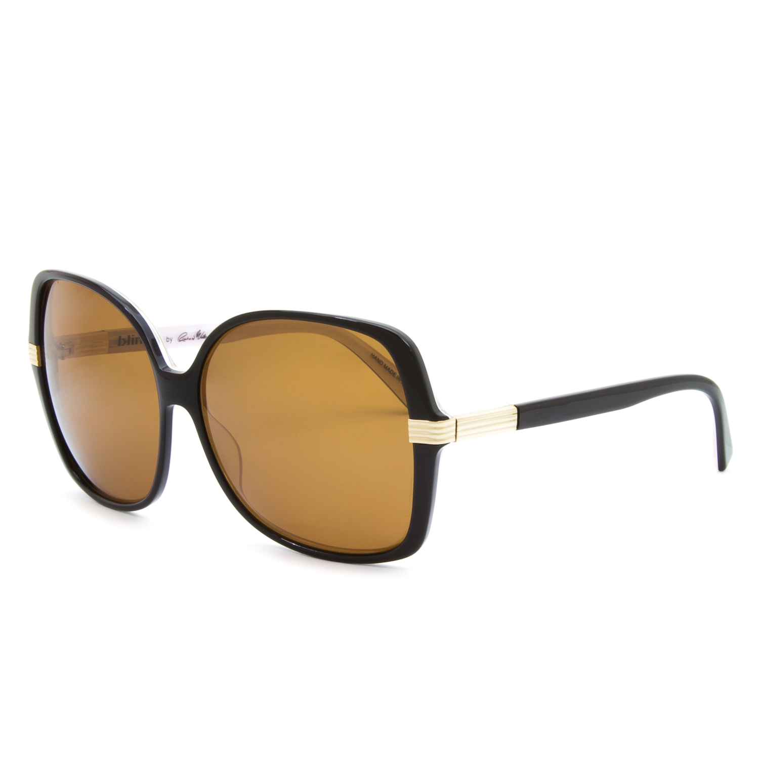 Blinde Eyewear Womens Sunglasses Swing Set Almost Oreo Black Frame / Brown Lens eBay