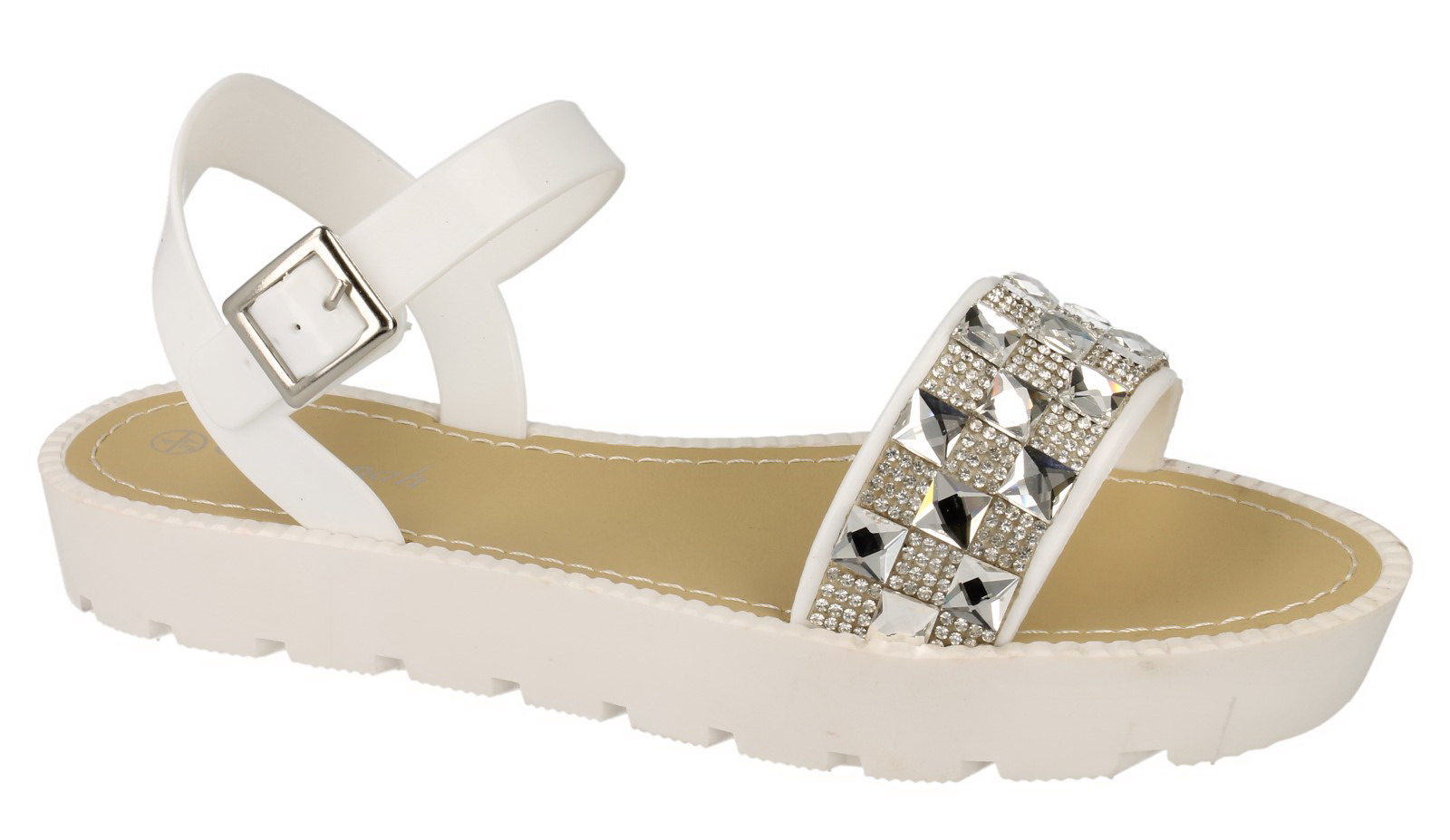 Flats Platform Ankle Diamante Summer flats platform ankle diamante summer