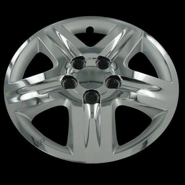 Set of 4 17" Chrome Hub Caps Wheel Skin Full Rim Covers 5 Spoke Lug
