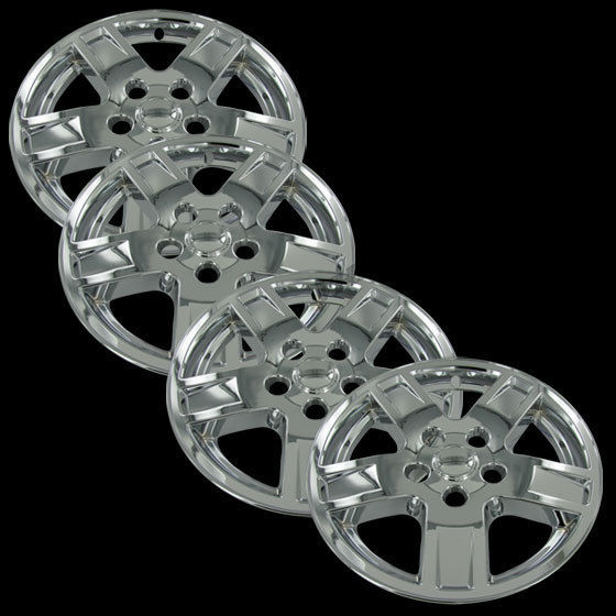 For 0507 Jeep Grand Cherokee 17" Chrome Wheel Skin Cover Hub Caps
