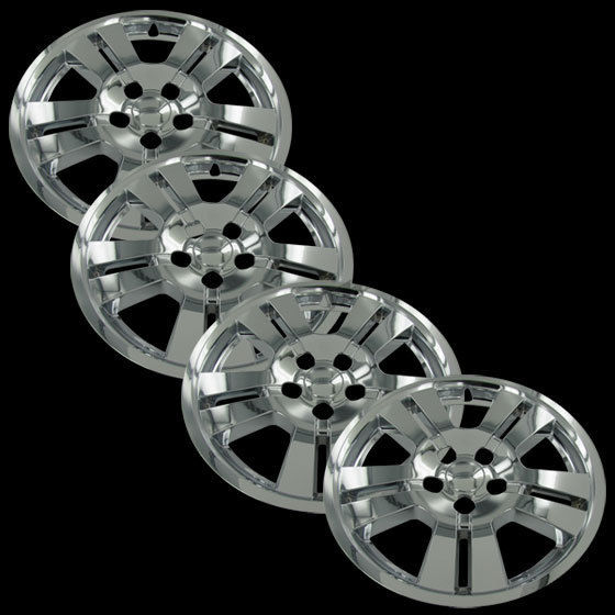 For 0710 Ford Edge 17" Chrome Wheel Skins Cover Replacement Hub Caps