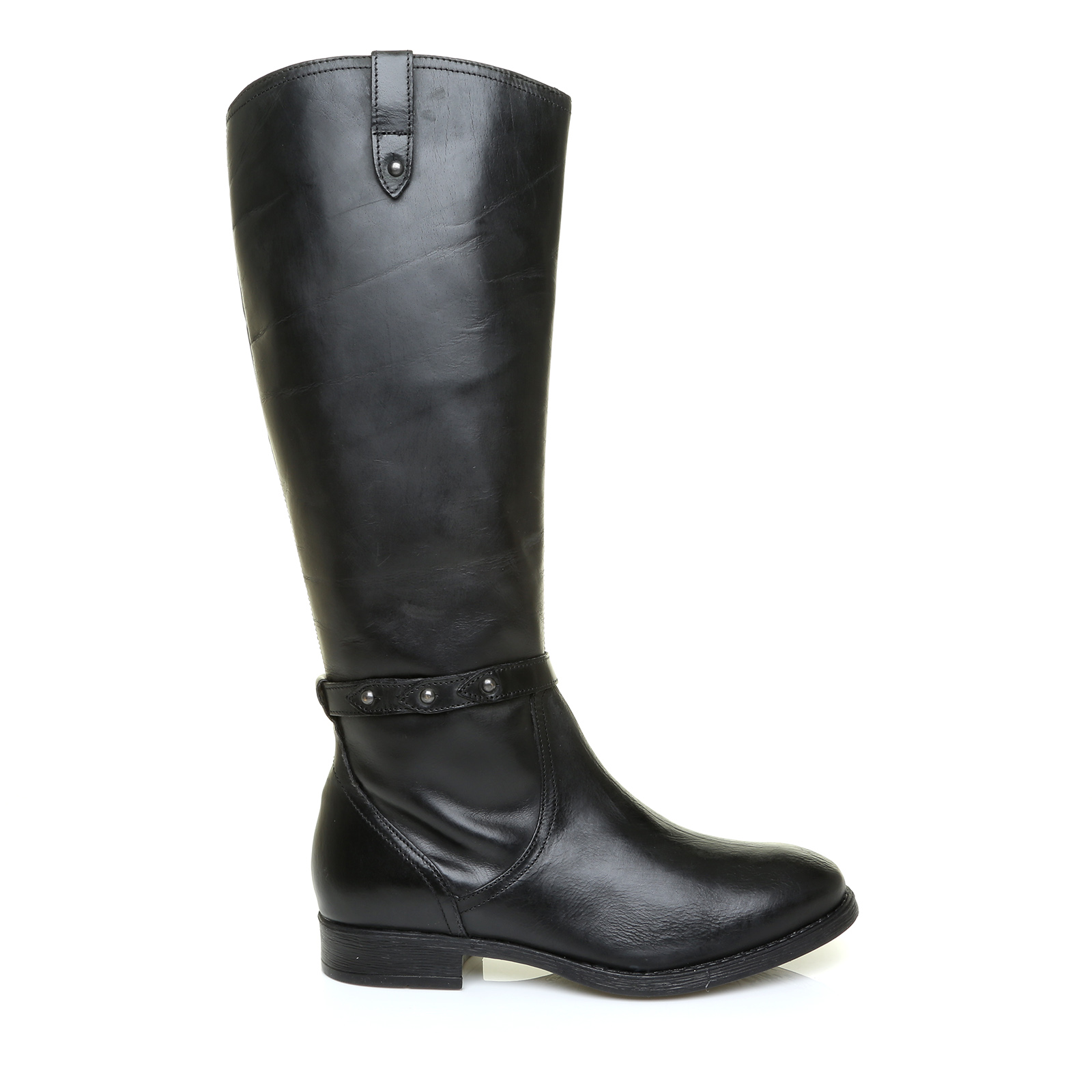 Real LEATHER Tacco Piatto Stivali al Ginocchio con Cerniera Da Donna Invernali Stile Biker Equitazione Stivali Taglia Real LEATHER Tacco Piatto Stivali al Ginocchio con Invernali Cerniera Da Donna Invernali con Stile Biker Equitazione Stivali Taglia 44ebd8