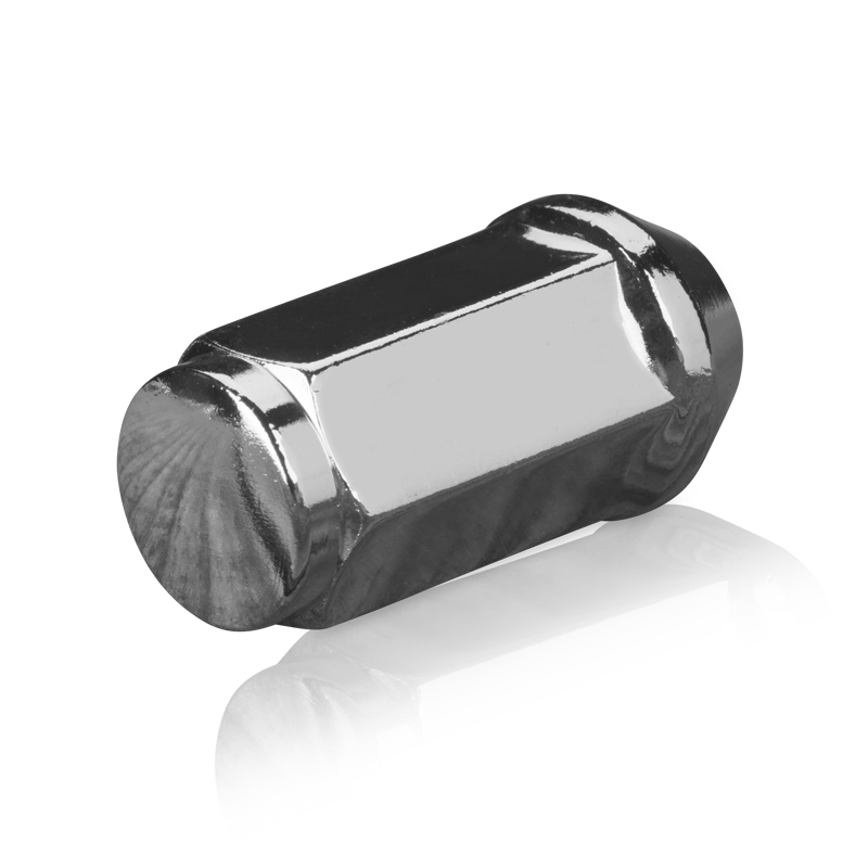 1/2x20 Chrome Lug Nuts XL Acorn Bulge Long Closed End Set of 20 pc Tall lugnuts eBay