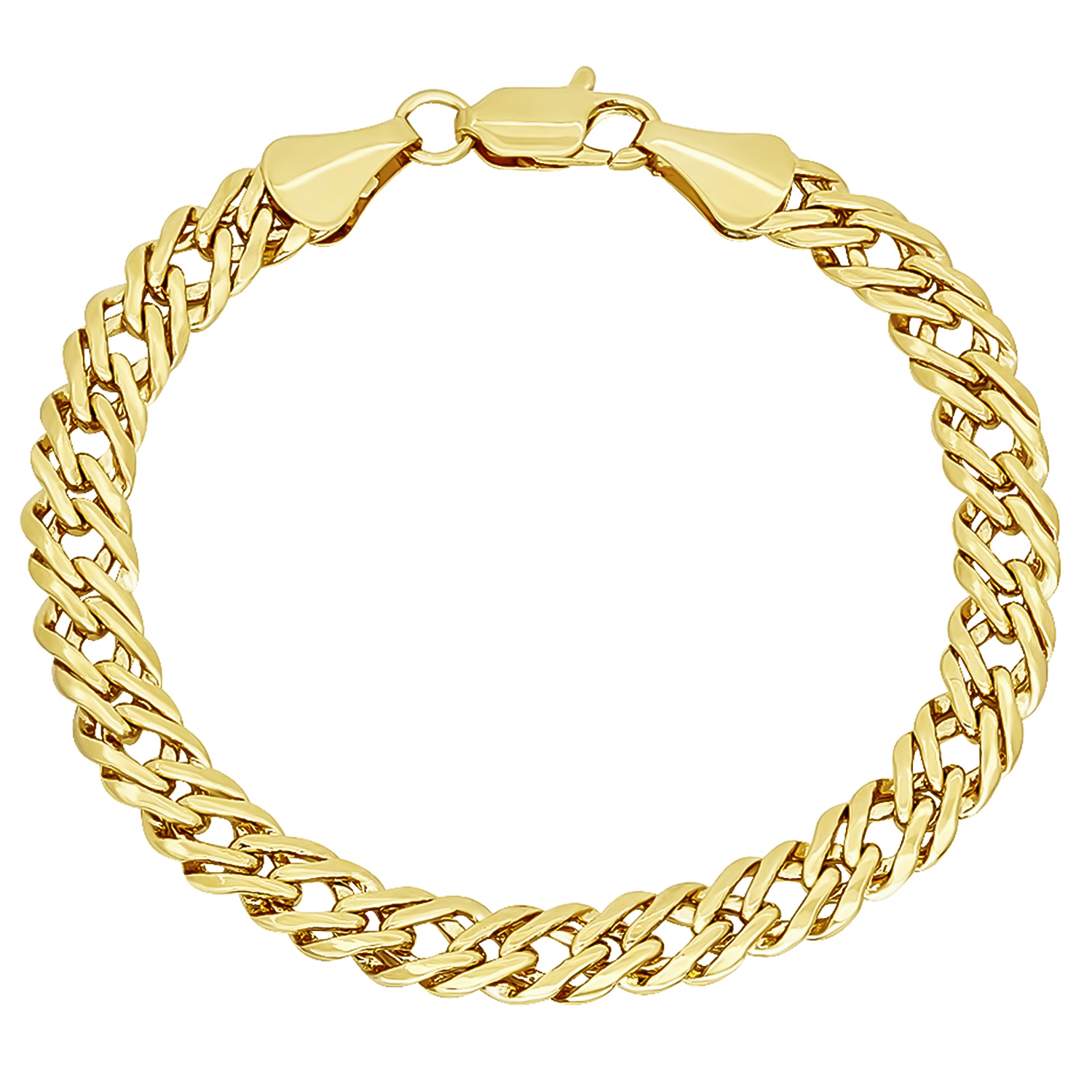 7.4mm 14k Gold Plated Chain eBay
