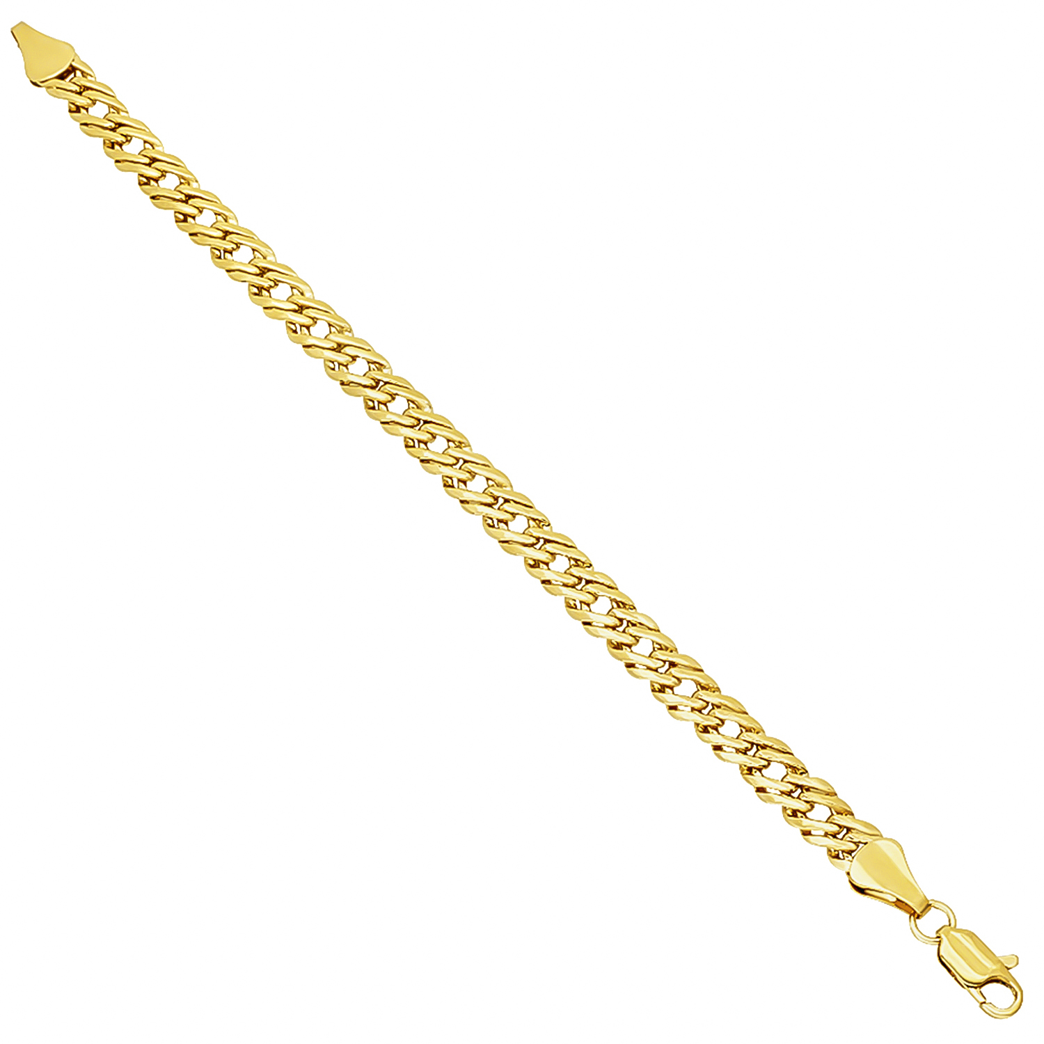 7.4mm 14k Gold Plated Chain eBay