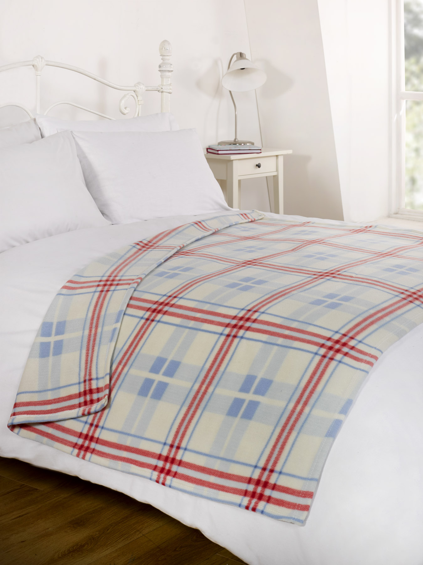 Dreamscene Warm Soft Plain Fleece Throw Over Large ...