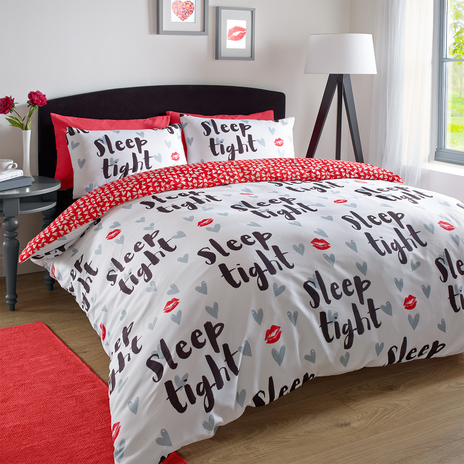 Sleep Tight Valentine Gift Love Hearts Duvet Cover With Pillowcase - Sleeptightvalentinegiftloveheartsduvetcover sleep tight valentine gift love hearts duvet cover with pillowcase - sleeptightvalentinegiftloveheartsduvetcover
