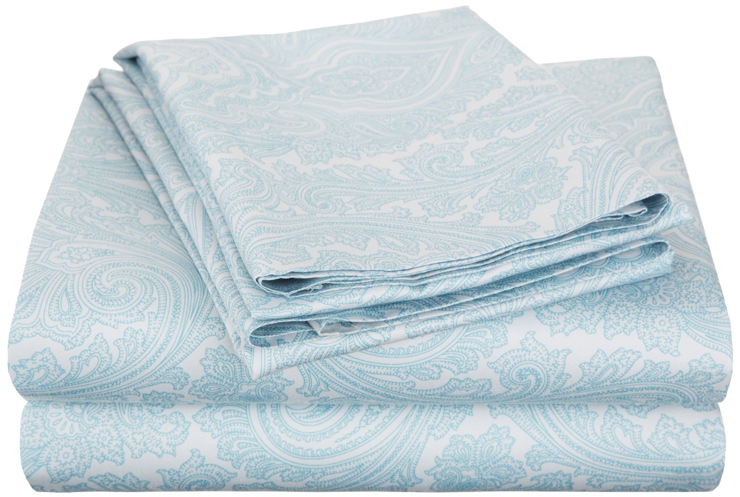 Stylish Italian Paisley Sheet Set With Deep Pocket, 600ThreadCount