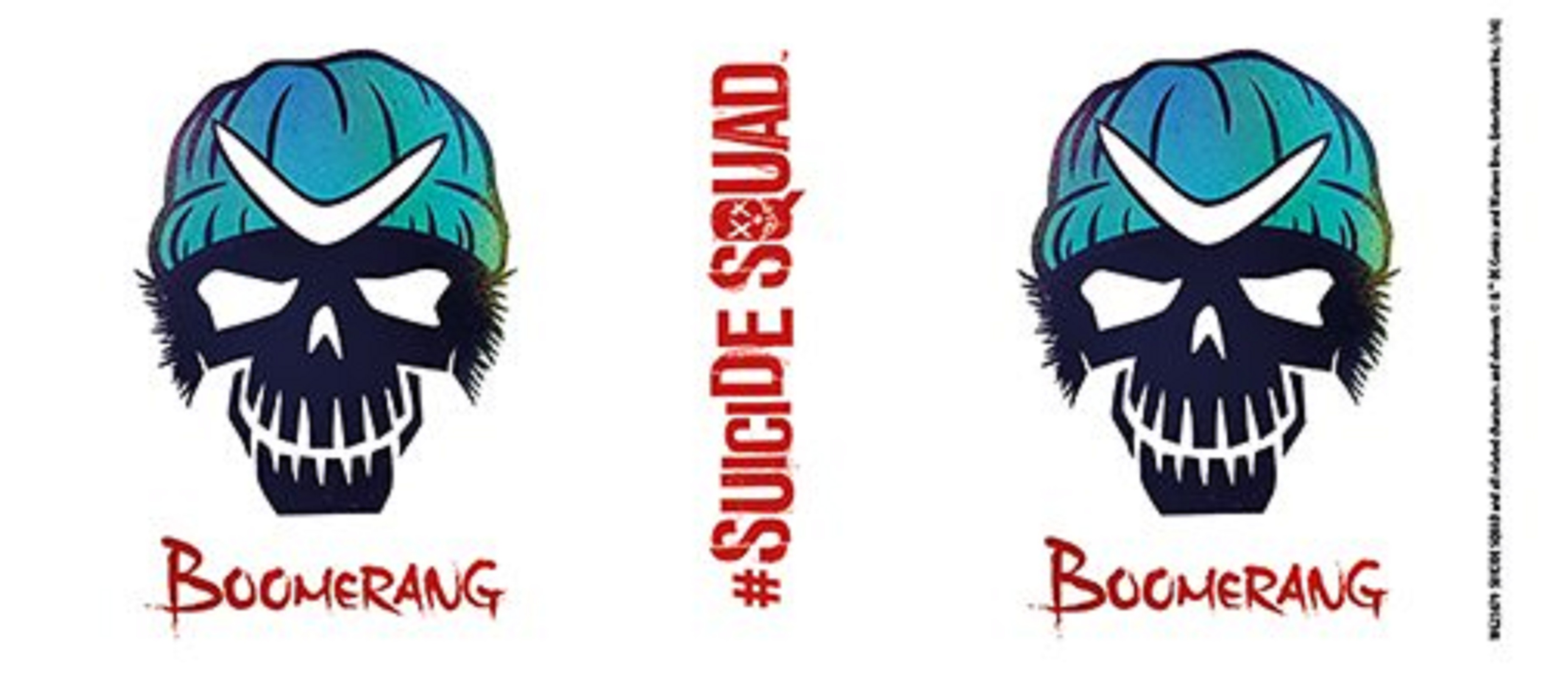 Suicide Squad Mug Harley Quinn Joker Skull new Official DC Comics White ...