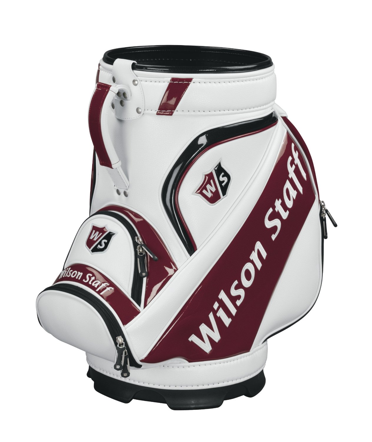 Wilson Staff Pro Tour Den Caddy Cart Golf Bag, White eBay