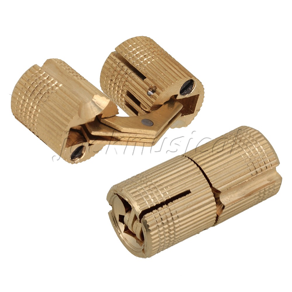 4X Durable Hidden Invisible Hinge Barrel Concealed Hinge Diameter 16mm
