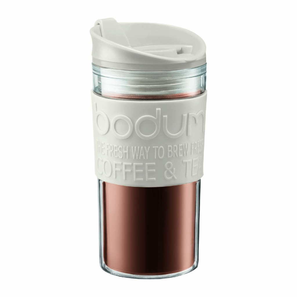 Bodum Travel Mug NonSlip Insulating Grip Screw Top Lid 0.35l eBay