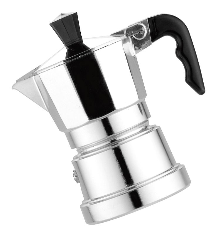 Top Moka Stove Top Espresso Maker Made in Italy Aluminium 1 Cup