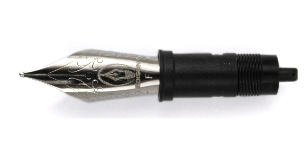 Edison 6 Fountain Pen Nib, Polished Steel, Fine iPenstore