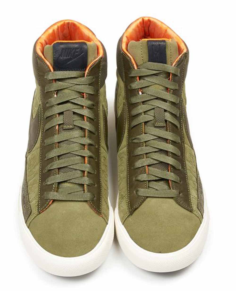 Nike Mens Blazer High SP Mowax Shoes Olive Green Size 11 eBay