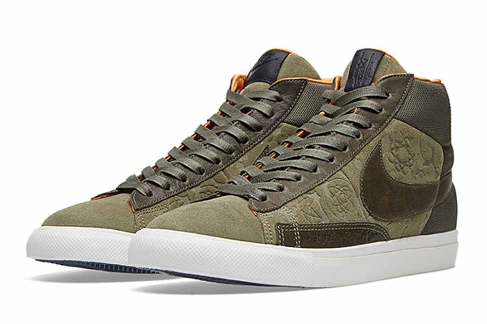 mens olive green nike sneakers